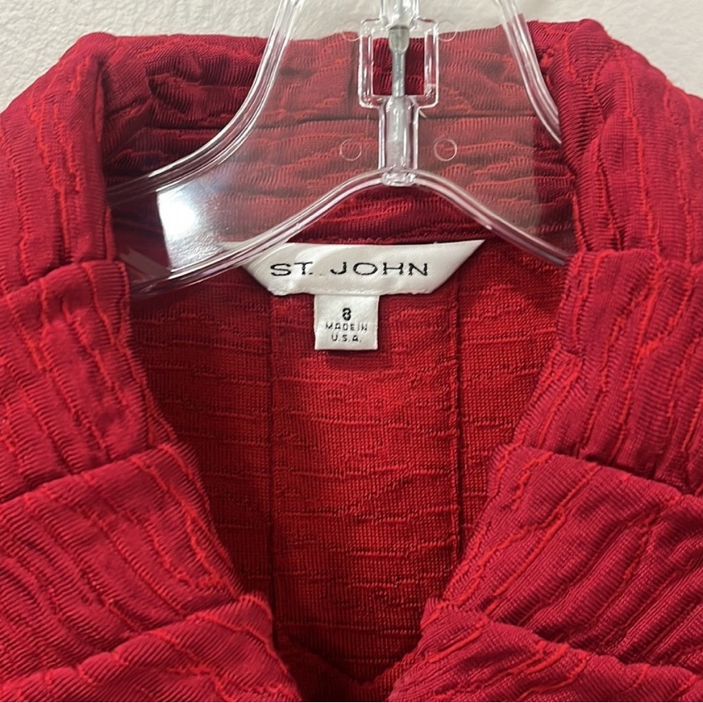 St. John Skirt Suit Sz 8 - Picture 4 of 12
